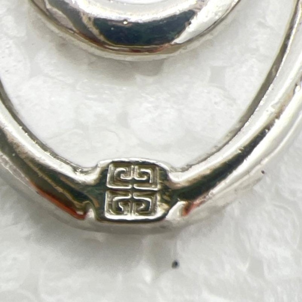 Authentic Givenchy Double Drop Earrings Pave Crys… - image 5